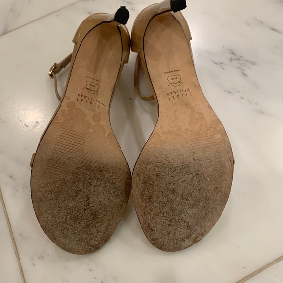 Stuart Weitzman THE NUDISTSONG SANDAL size 7.5 - Picture 5 of 6